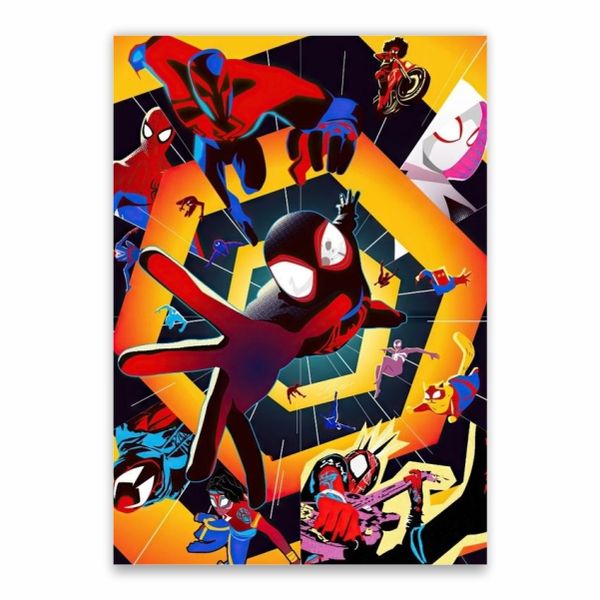 Into The Spider-Verse Portal Poster - A1