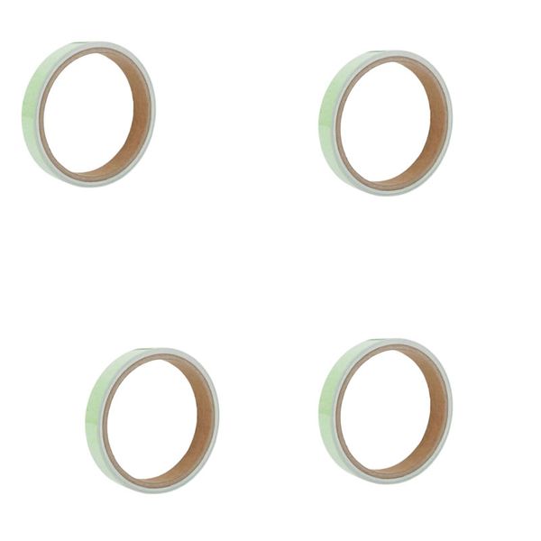 4 Set Of 1cm x 5m Glow in the Dark Luminous Tape