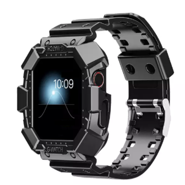 Rugged Shockproof Case &amp; Band For Apple Watch 42/44/45mm