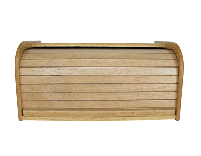 Deal's Wood Roll Top Bread Box