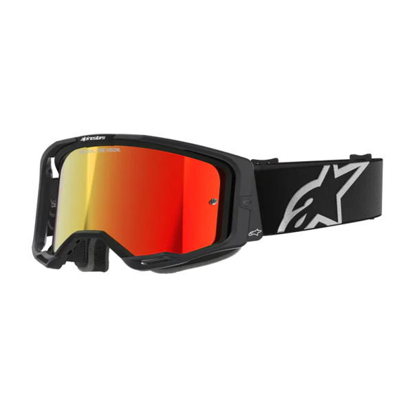 Alpinestars Vision 8 Corp Goggles White Mirror Silver
