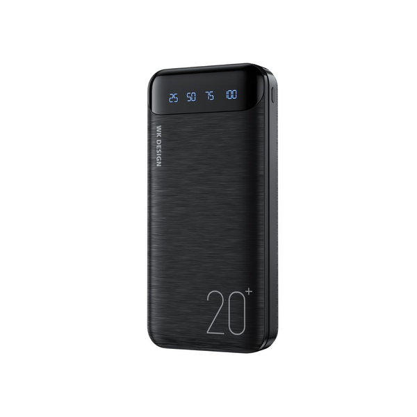 WEKOME 20000mAh Power Bank 22.5W Fast Charging - Black