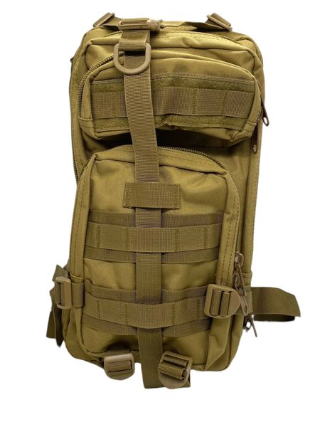 Outdoor Lightweight Hiking Molle Backpack - Tan