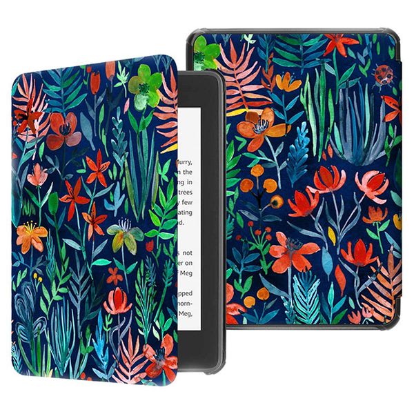 Generic Cover For Amazon Kindle Paperwhite 10th Gen - Floral Pattern