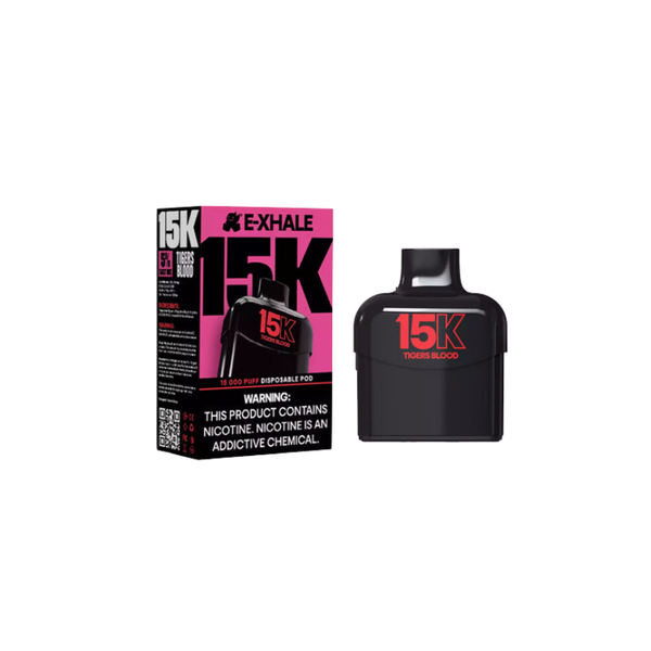 E-Xhale 15K 50mg Replacement Pod Tigers Blood