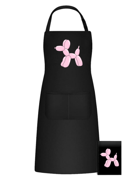 Pink Balloon Dog Fun Kitchen Braai Apron Christmas Birthday Gift 505