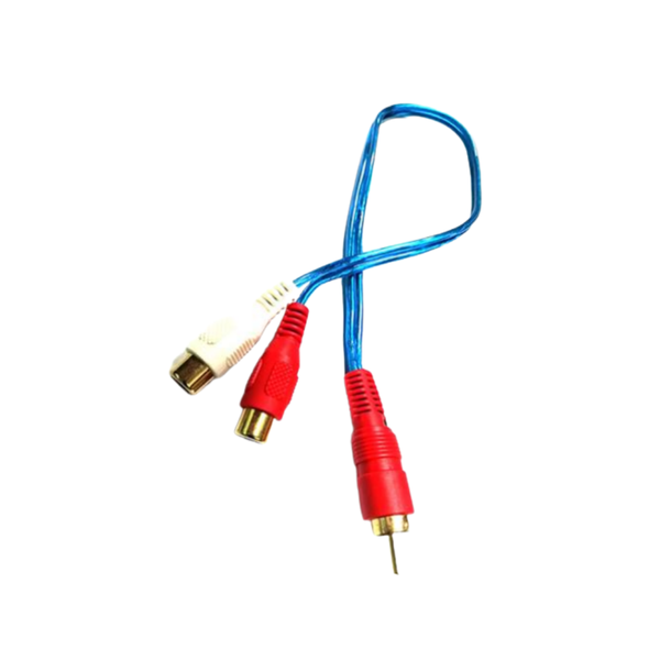 Geeko Audio/Video Rca Y Splitter Cab x 1