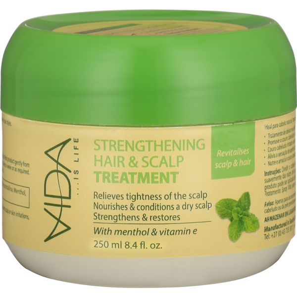 Vida...is life Strengthening Hair &amp; Scalp Treatment - 250ml
