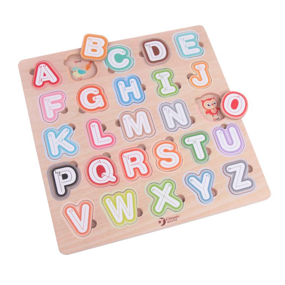 Classic World Alphabet & Animal Puzzle: 26 Pieces | Shop Today. Get it ...