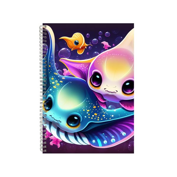 Cute Baby Stingray Notebook Animal Gift Idea Notepad Pad 81