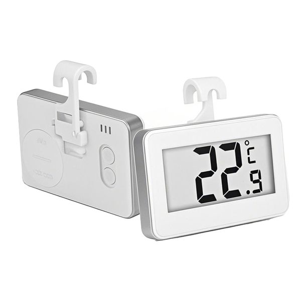 Pack of 2 LCD Digital Fridge Freezer Thermometer