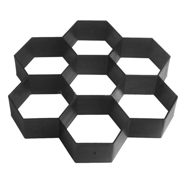 Tool DIY Hexagon Driveway Paving Stone Mould-30cm (Hexagonal opening-9.3cm)