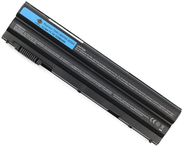 Boo 4400mAh Battery for Dell 3460, E5420, 14R, 15R, 17R (T54FJ)