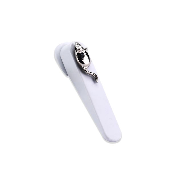 Door Wedge - Mouse - Rubber - White