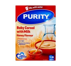 purity baby cereal
