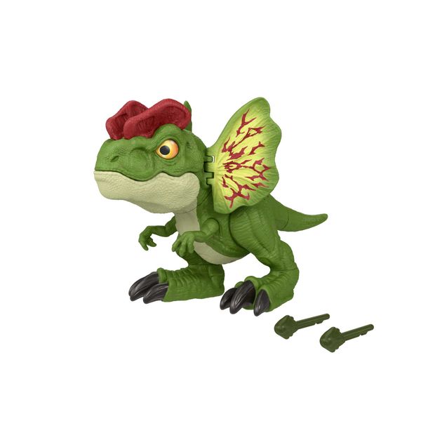 Jurassic World Uncaged Fierce Launchin Dilophosaurus Figure