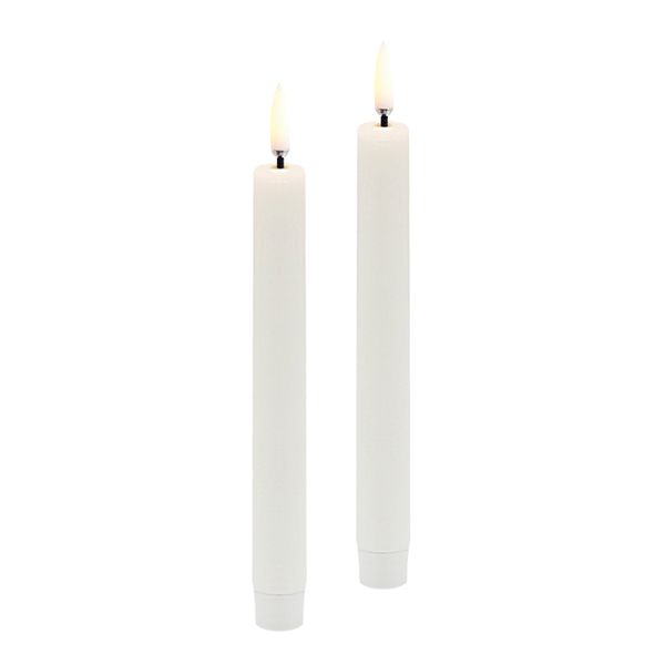 Eledea - Flameless LED Taper Candle - 2 Pack