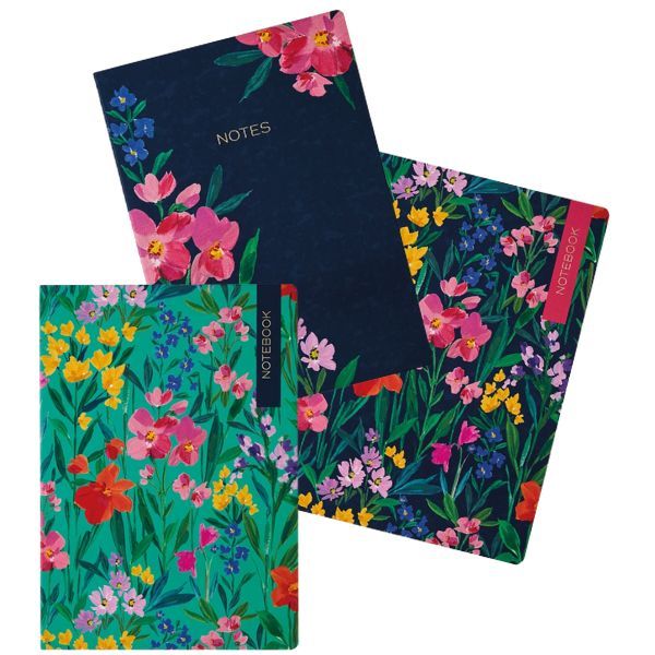 Liliana 3 Pack Notebooks A5 - Design by Violet