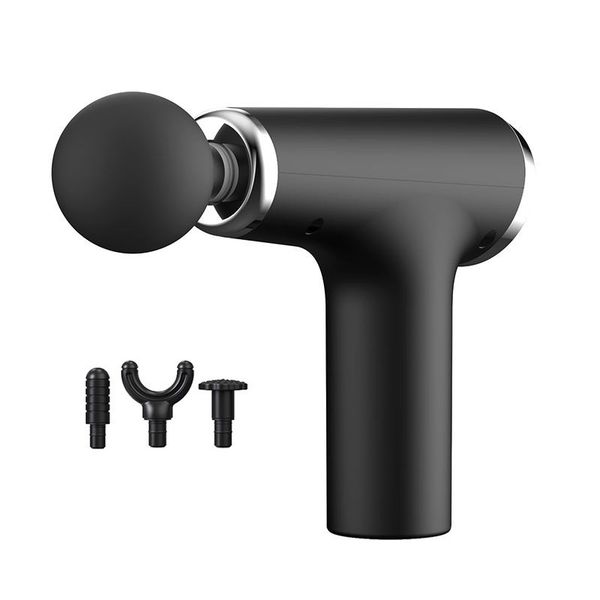 4 Heads 30W Deep Tissue Rechargeable LCD Smart Mini Massage Gun