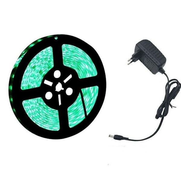 12V 5M 5050 Green SMD LED Strip Light