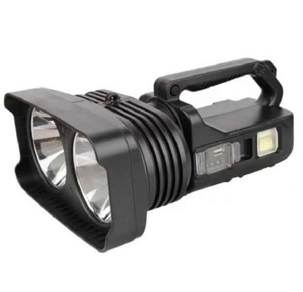 Multifunctional Rechargeable Powerful Led Searchlight With Power Bank