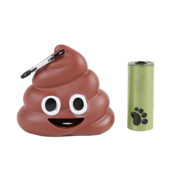 Portable Pet Poop Storage Garbage bag Dispenser for Going out