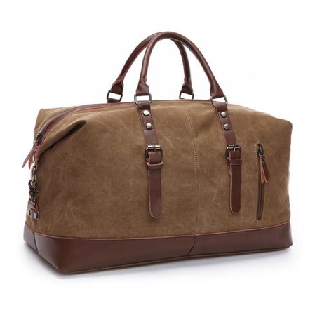 Mens canvas hot sale overnight bag