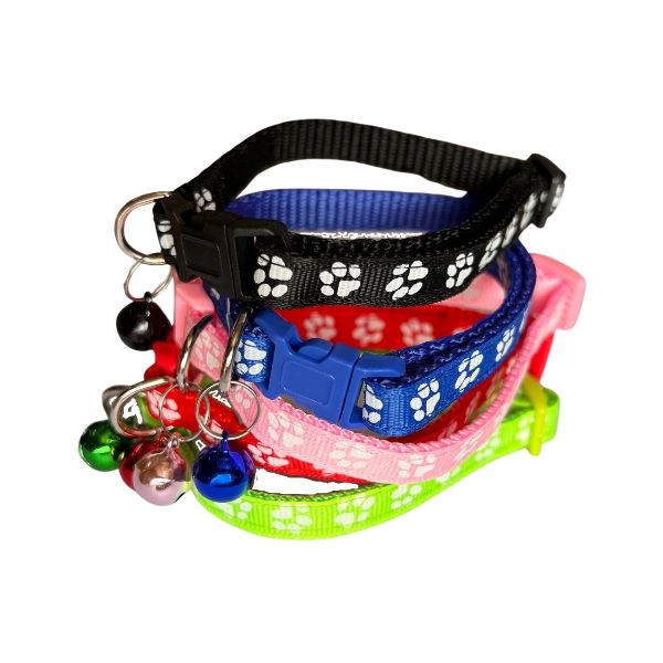 Launch Republic Pet Collar Paws Print Pack Of 5
