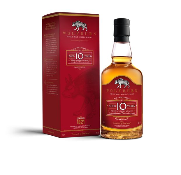 Wolfburn - 10 Year Old Single Malt Scotch Whisky - 750ml