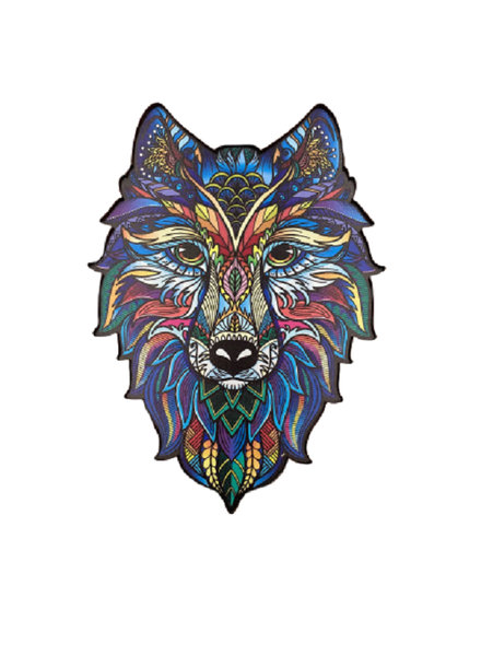 Wooden Jigsaw Puzzles - UniqueWolf Jigsaw Pieces Size A5