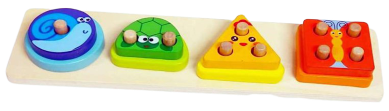 Animal Geometric Stacking Plate