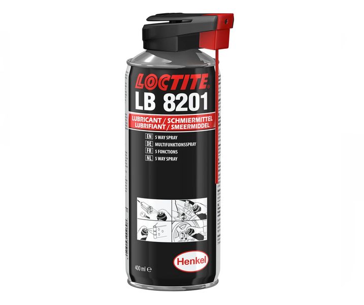 Loctite - lb 8201 Multi Spray 400ml Aerosol - 6 Pack