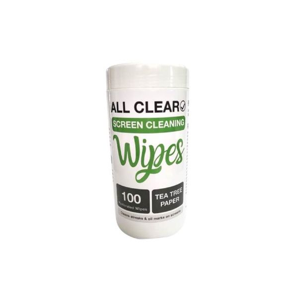 All Clear 200 Screen Wipes