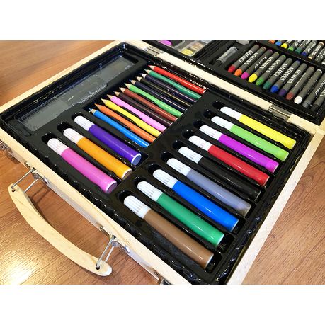 68 piece Kids Art Set in Wooden Box- Art Supplies for Drawing and Painting, Shop Today. Get it Tomorrow!