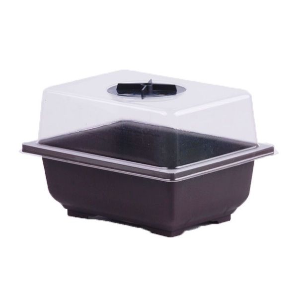 Garden Humidity Seedling &amp; Bonsai Growth Tray With Vent In Cover