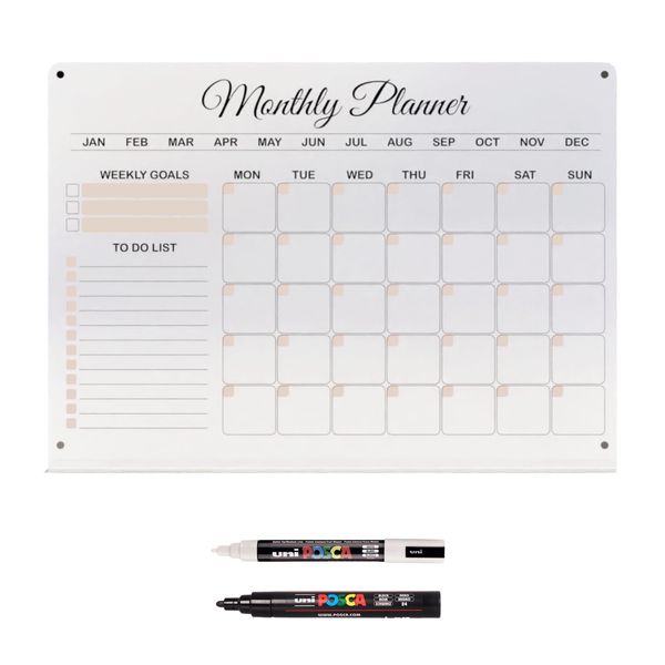 To Do List &amp; Calendar (Beige image