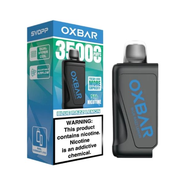 Oxbar SVOPP 35000 Puffs Disposable POD Kit - Blue Razz Lemon