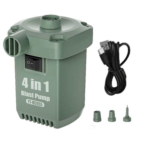 Portable Rechargeable Air Pump For Outdoor And Camping