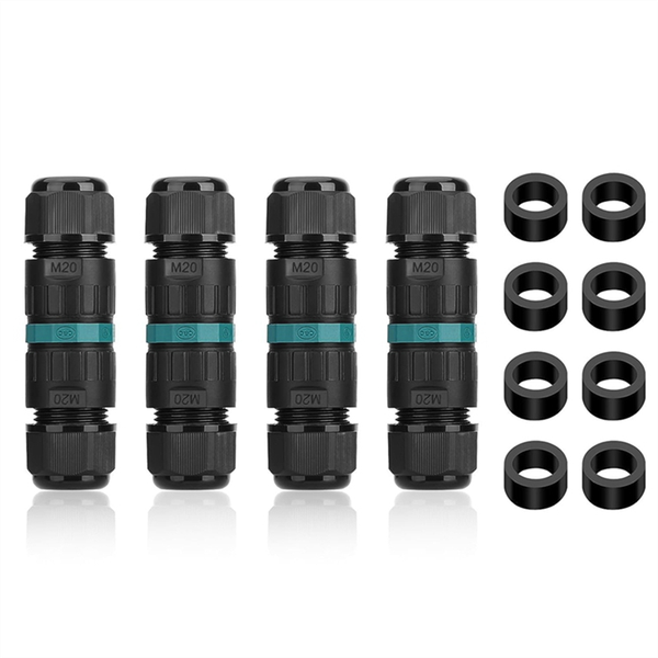 3 Pole Junction Box Outdoor Waterproof Electrical Cable Connector