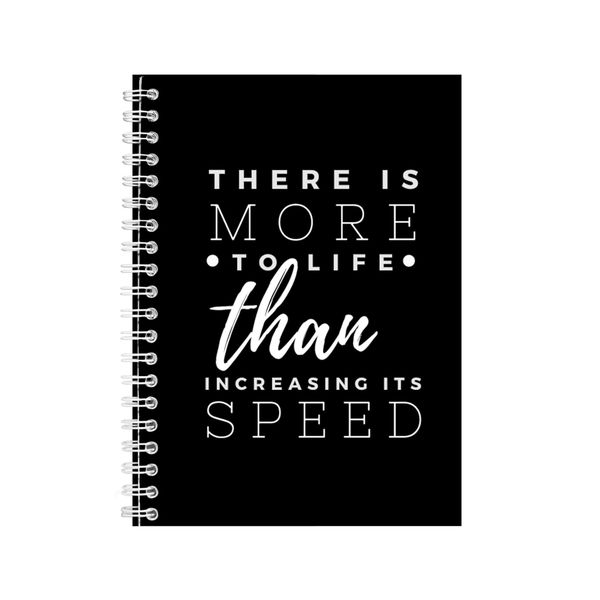 More A5 Notebook Spiral Lined Motivational Sayings Graphic Notepad Gift 206