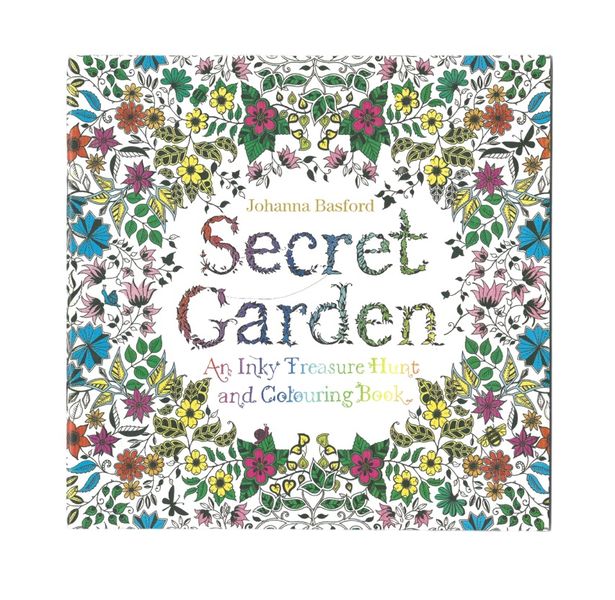 Release Your Inner Explorer and Colourist with Secret Garden Colouring Book