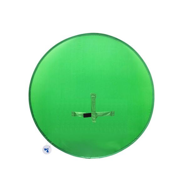 140cm Double Side Green and Blue Screen Backdrop Webcam Chair Background