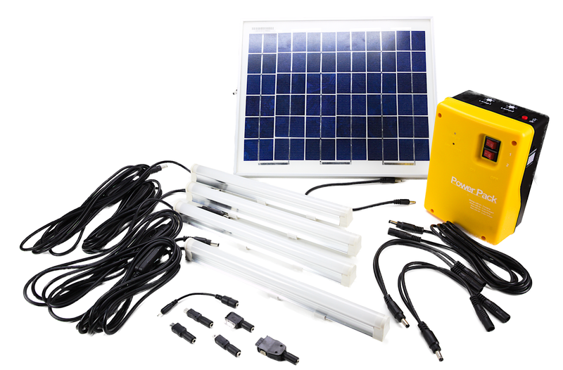 Solarland 4 LED Tube lamp Solar home lighting system (BSS-01004LH)