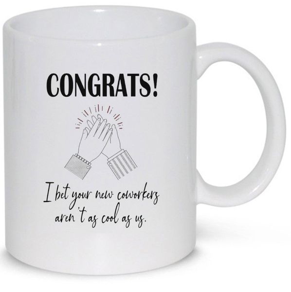 Congrats Your New Coworkers Are Colleague Leaving Gift Coffee Mug