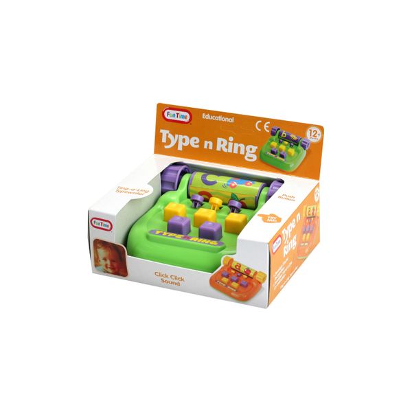 Funtime Type N Ring Baby Typewrtier toy