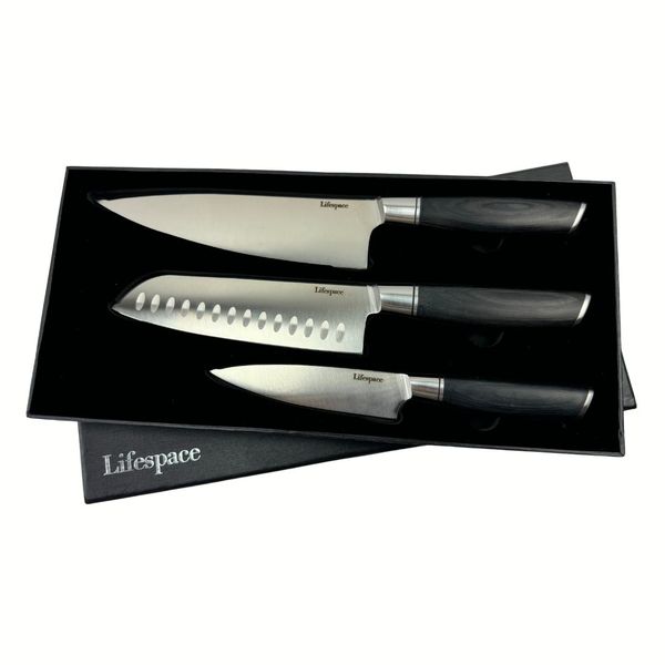 Lifespace Classic Japanese Chef Knife Set in a Gift Box