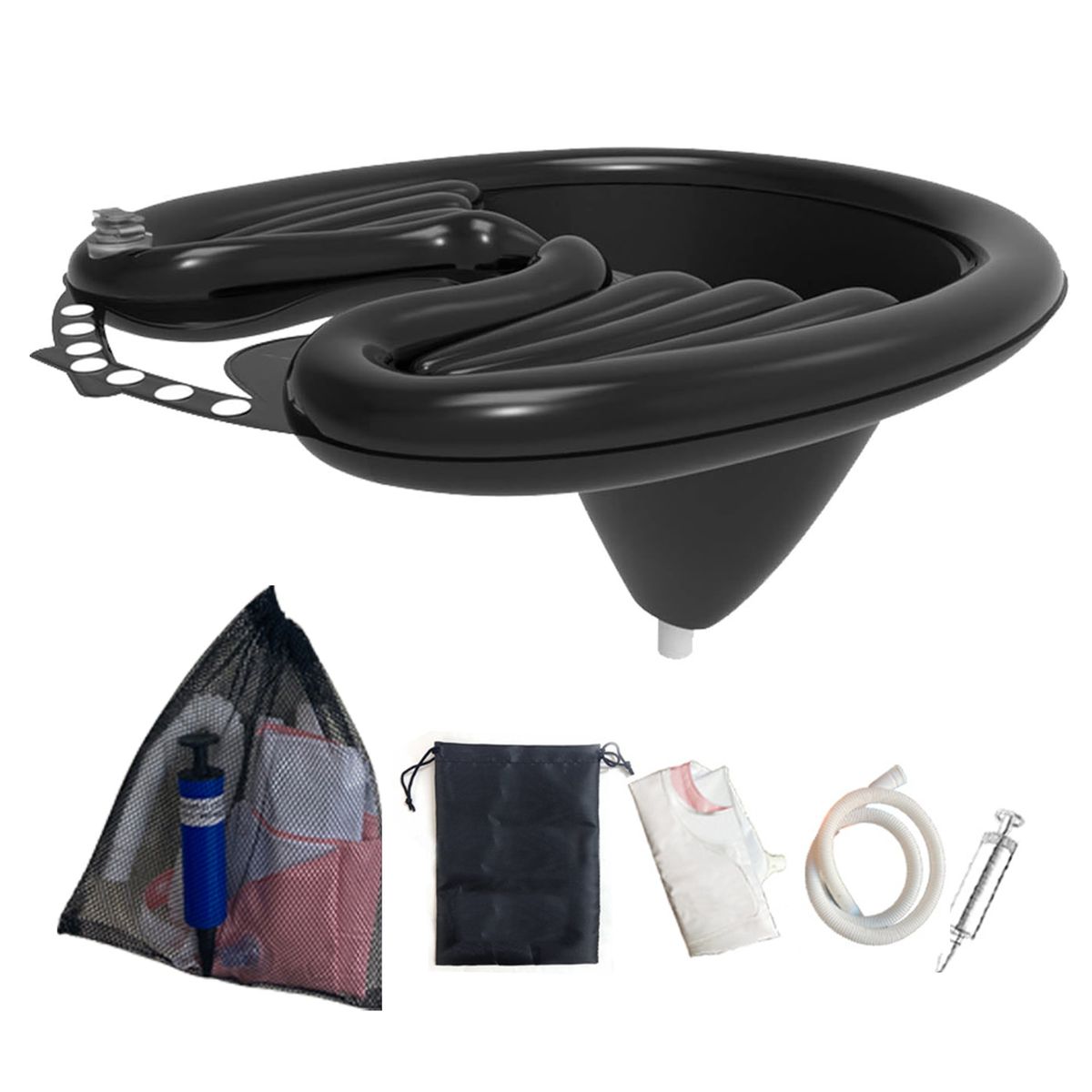 Inflatable Shampoo Bowl Hair Washing Tray