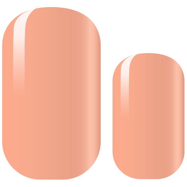 Avoa - Nail Wrap - Peach Perfect