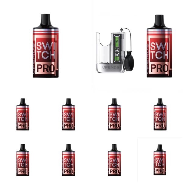 Upends Switch Pro 12k Pod -Strawberry Raspbery Chery (Pack of 10 + Battery)