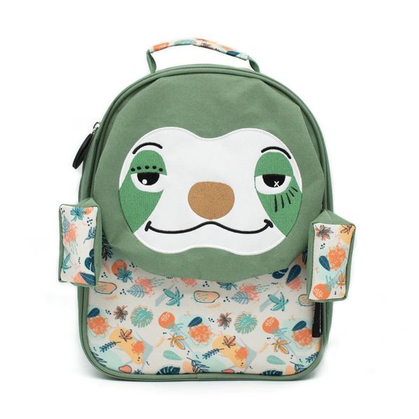 Les Deglingos Small - 32cm - PVC Kid's Backpack - Sloth
